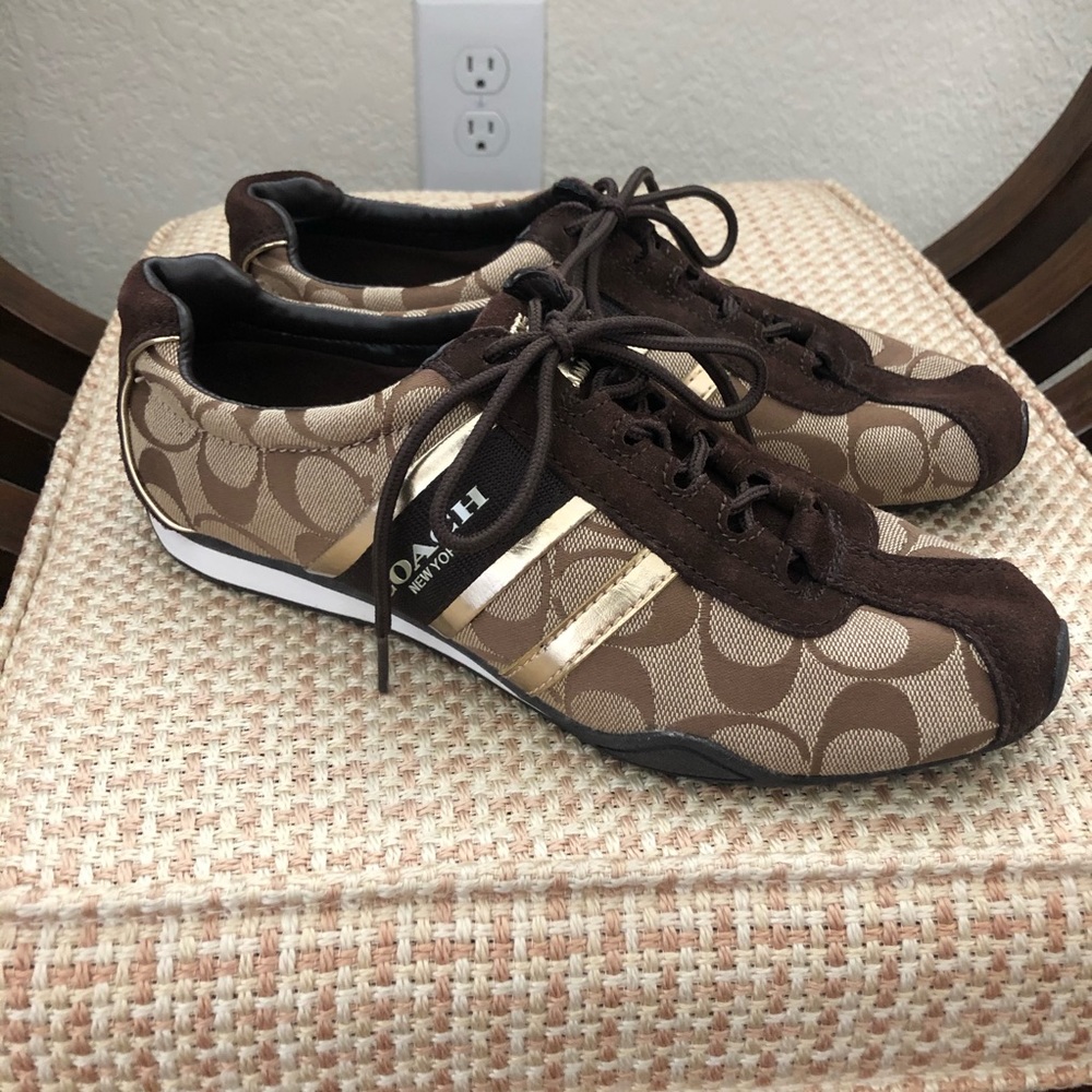 Coach tennis shoes